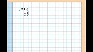 Математика үш таңбалы санды бір таңбалы санға разрядтан аттамай жазбаша көбиту