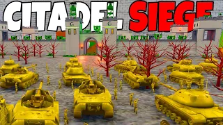 Full-Scale Invasion of Green Army Men CITADEL! - Attack on Toys