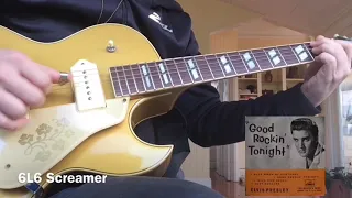 Elvis Presley Good Rockin Tonight Guitar Cover Epiphone Es295 Boss katana Line6 M9