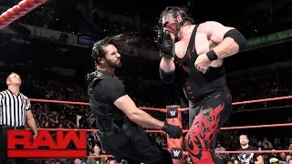 Seth Rollins vs. Kane: Raw, Oct. 30, 2017