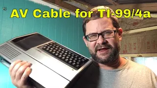 How to make an AV composite video cable for the TI-99/4a computer