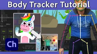 Bring Your Characters to LIFE with the Body Tracker Tool | Adobe Character Animator Tutorial