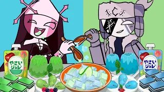 RUV VS SARVENTE JELLY MUKBANG - FRIDAY NIGHT FUNKIN ANIMATION | OGG ART