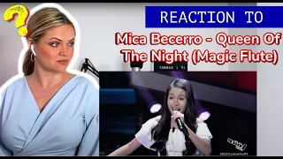 Voice Teacher Reacts to The Voice Teens Philippines Blind Audition: Mica Becerro Queen Of The Night