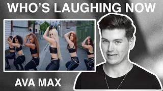 'Who's Laughing Now' - Ava Max (Music Video) | REACTION