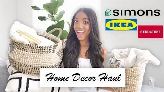 Home Decor Haul | Home Outfitters, Structube, Ikea & Simons