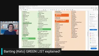 Banting (Keto) GREEN List Explained!
