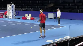 ROGER FEDERER - SWISS INDOORS 20/10/2019