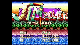 JIM POWER IN "MUTANT PLANET" (ジム・パワー). [PC Engine - Super CD]. 1CC. 60Fps.