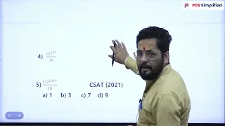 Number System (CSAT) Class-02