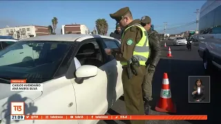 10 vehículos fueron sacados de circulación tras fiscalización en Calera de Tango