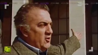 イタリア映画 日本語字幕:　Federico Fellini　 フェデリコ フェリーニ   EURを語る　日本語字幕（字幕機能ONにしてください）