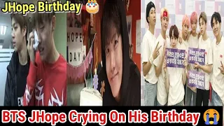 BTS JHOPE Crying On His Birthday 😭  | KPOP TV INDIA