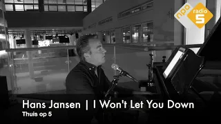 Hans Jansen I Won't Let You Down - Ph D cover live @NPOradio5