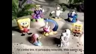 Burger King Kids Meal Commercial - SpongeBob SquarePants Toys (2003)