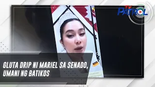Gluta drip ni Mariel sa Senado, umani ng batikos | TV Patrol