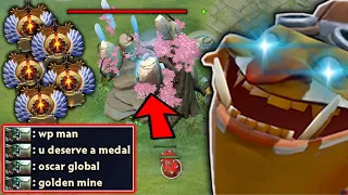 WTF One Shot Throne in Immortal Rank - 200IQ This Techies Deserve a Medal