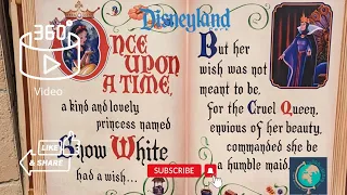 [2022] Snow White's Enchanted Wish full ride 4k VR 360 POV | Disneyland, California