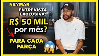 NEYMAR  EM ENTREVISTA EXCLUSIVA DIZ QUE NÃO FAZ QUESTÃO DE AJUDAR SEUS AMIGOS FINANCEIRAMENTE