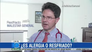 Aprenda a identificar si tiene alergia o padece un resfriado