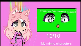 SORRY I HAVE NOT POSTED A VIDEO IN A LONG TIME (gacha green screen rating)