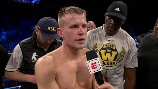 Liam Wilson Thought He Had Navarrete Beat, Promises to Be Back | POST-FIGHT INTERVIEW