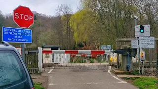 Pump Barriers and Manual Lights Activation at Forge Farm Level Crossing, East Sussex