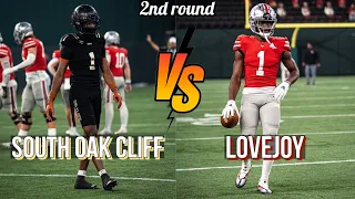 TEXAS HIGH SCHOOL FOOTBALL 2ND ROUND🔥🔥|| SOUTH OAK CLIFF vs LOVEJOY !!! #viral #football