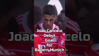 Joao Cancelo Debut Gol for Bayern #shorts #football #goals #joãocancelo #bayern