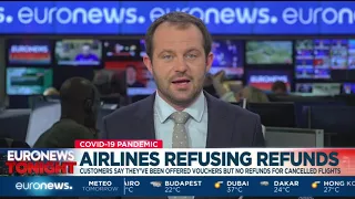 European airlines refusing to refund passengers for cancelled flights