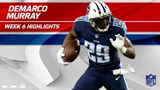 DeMarco Murray Helps Lead Tennessee to Victory! | Colts vs. Titans | Wk 6 Player Highlights