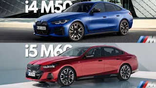 BMW i4 M50 vs BMW i5 M60: The Ultimate BMW EV Comparison