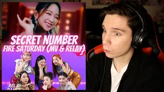 DANCER REACTS TO SECRET NUMBER | "Fire Saturday" MV & Relay Dance