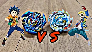 Beyblade Burst GT Anime Battle - Valt Aoi Vs Drum Koryu - Slash Valkyrie vs Ace Dragon - Episode 1