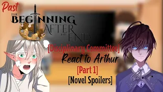 The Beginning After The End React To Arthur||TBATE DC react to Arthur||Manhwa React|