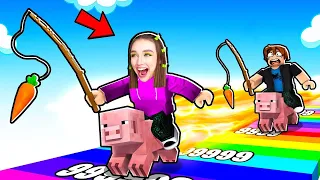 ГОНКИ на СВИНЬЯХ в ROBLOX ! 😱 Pig Race Роблокс