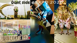 Giant slide at the Luxembourg Pavilion || Expo 2020 Dubai✌️✌️