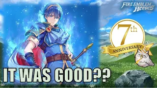 ENGAGE HEROES?? 5 INHERITS?? PEAK!!! Reaction: 7th Anniversary FEH Channel!