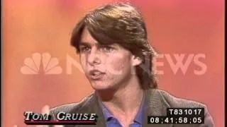 1983: Tom Cruise reveals how he disciplines himself for a role - www.NBCUniversalArchives.com