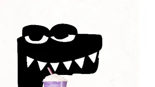 The Alphabet Movie - F drinks the Grimace Shake