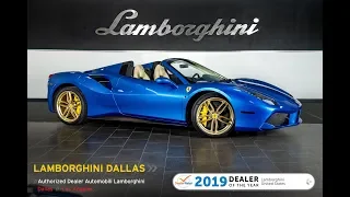 2017 Ferrari 488 Spider Blu Corsa LT1310