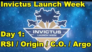 VR Citizen: Invictus Launch Week 2954 Day 1: RSI CO Argo Origin