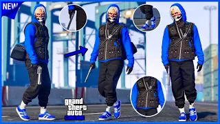 [NEW] AVOIR UNE MAGNIFIQUE TENUE MODDER BLEU SANS CODAGE SUR GTA 5 ONLINE EN 1.54!