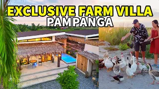Your EXCLUSIVE Farm Villa |  Sunset Villa at Organic Sunset Farm - Bacolor, Pampanga Staycation!