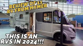 Review of 11 RVs from Hymer: This is an Motorhomes in 2024 | OLVI Life