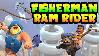 FISHERMAN RAM RIDER ZAPPIES WITH THE BIG BOY GIANT SKELETON.