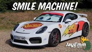 This Pixar Inspired Porsche Cayman GT4 Is Everything Right, and Wrong With Porsches