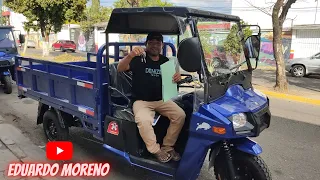 UNA ENTREGA MAS REALIZADA- MOTOCARRO FORZA 250CC.C. MODELO 2023 CAP. DE CARGA 1,000KG.