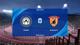 PES 2021 | Udinese vs Benevento - Italy Serie A | 23/12/2020 | 1080p 60FPS