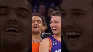 Never forget this wholesome moment between Luka and Trae